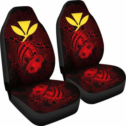 Hawaii Hibiscus Car Seat Cover - Harold Turtle - Red - New