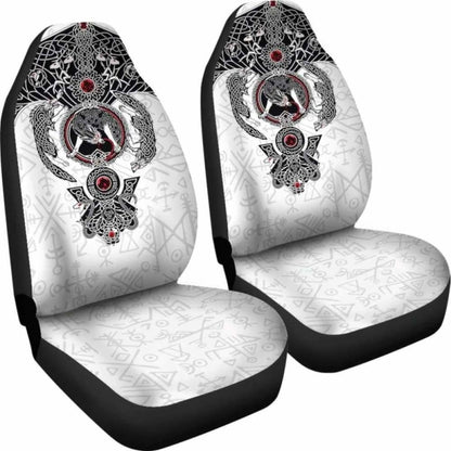 Viking Tyr'S Wolf Fenrir Skoll And Hati Car Seat Covers