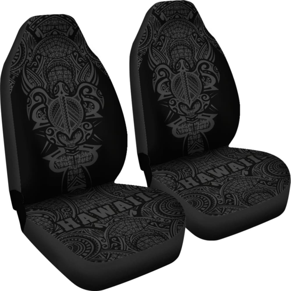 Hawaii Turtle Polynesian Car Seat Cover - Gray - Armor Style - New