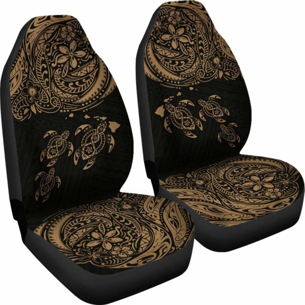 Hawaii Tribal Honu Turtle Car Seat Covers New