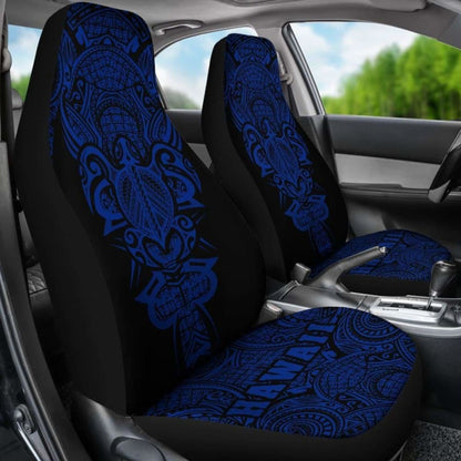 Hawaii Turtle Polynesian Car Seat Cover- Blue - Armor Style - New