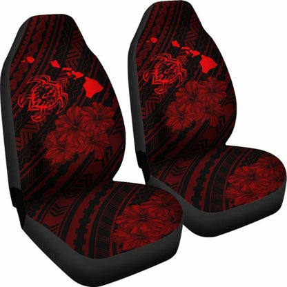 Hawaii Sea Turtle Is Swimming Toward Car Seat Covers Red - New -