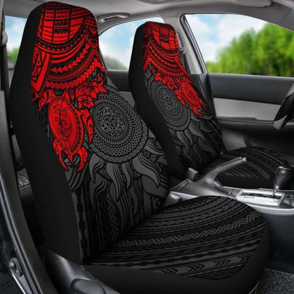 Polynesian Car Seat Covers - Polynesian Red Turtle - Amazing