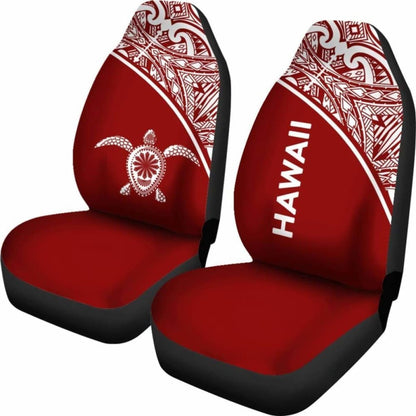 Polynesian Hawaii Turtle Car Seat Covers Curve Red New