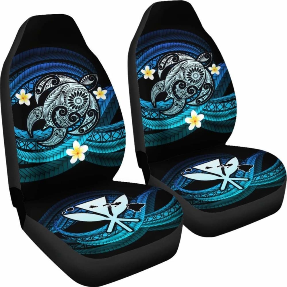 Hawaii Turtle Plumeria Polynesian Car Seat Cover - Mela Style - New - Awesome