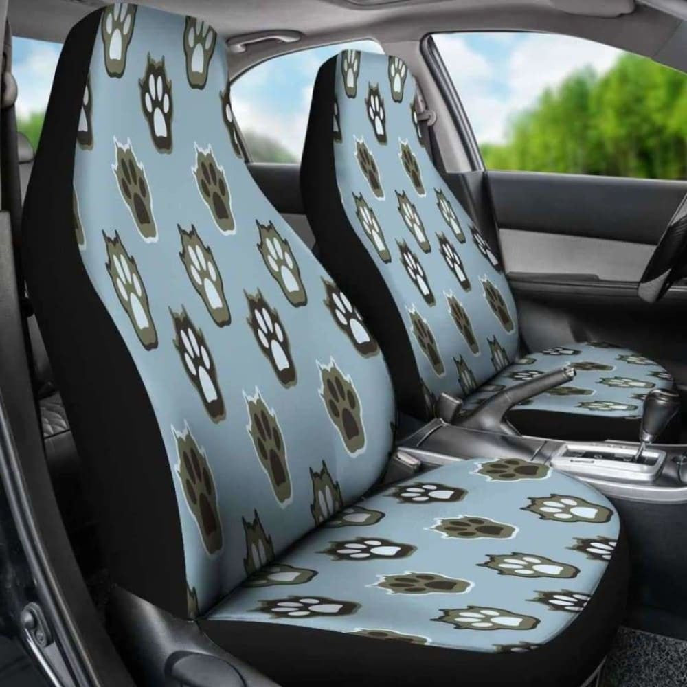 Cat Paw Print Car Seat Covers Awesome