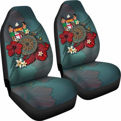 Fiji Car Seat Covers Blue Turtle Tribal Amazing