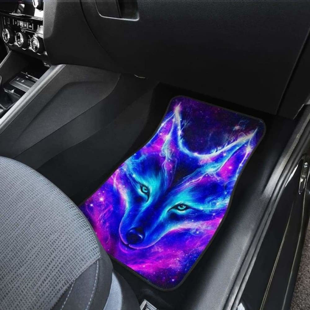 Wolf Galaxy Car Floor Mats