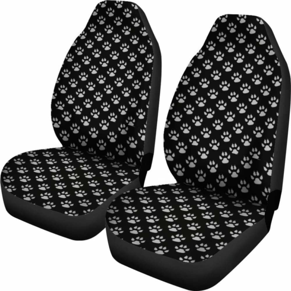 Paw Print Car Seat Cover