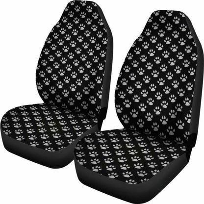 Paw Print Car Seat Cover