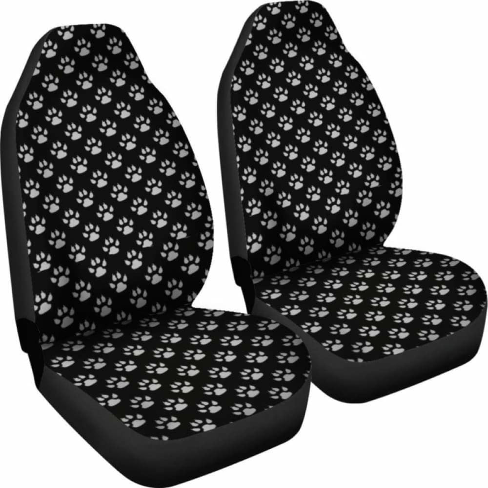 Paw Print Car Seat Cover