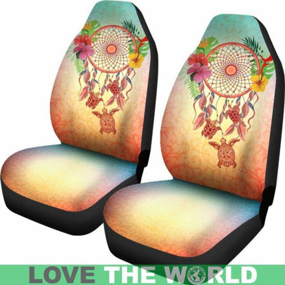 Hawaii Dream Catcher Honu Turtle Car Seat Covers Best