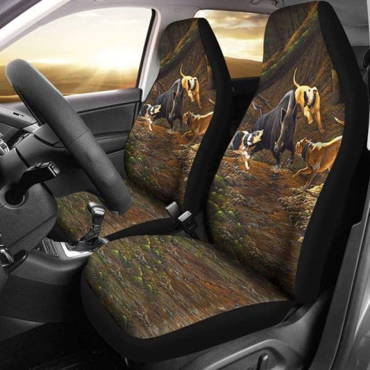 Hunting Camo Car Seat Cover