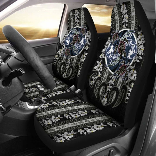 Hawaii Car Seat Covers - Turtle Hibiscus Pattern - Amazing