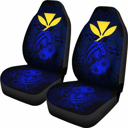Hawaii Hibiscus Car Seat Cover - Harold Turtle - Blue - New