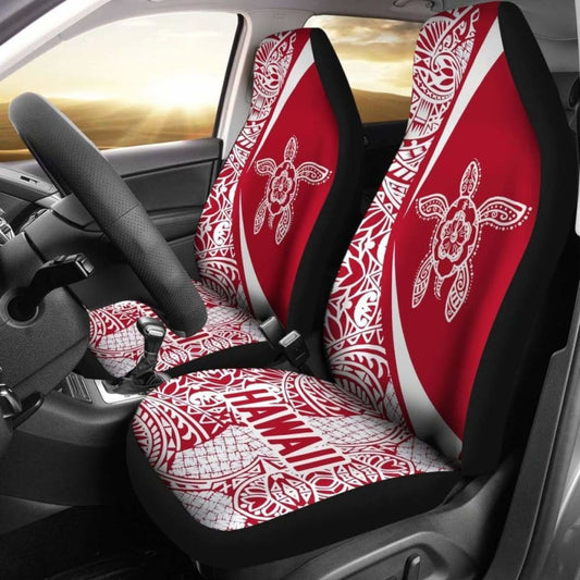 Hawaii Tribal Turtle Hibiscus Car Seat Covers New