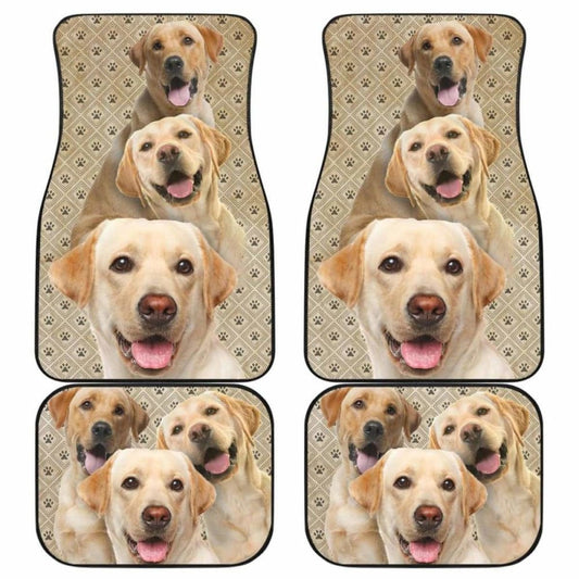 Labrador Car Floor Mats Funny For Lab Dog Lover